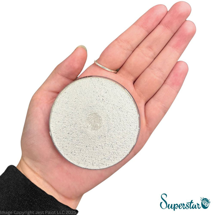 Superstar Face Paint | Silver White w/ Glitter Shimmer 065 - 45gr