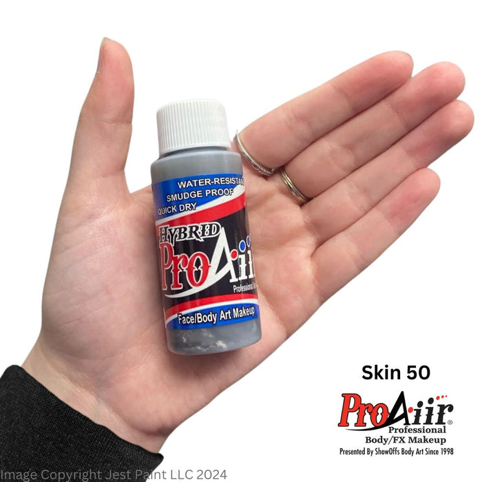 ProAiir Alcohol-Based Hybrid Airbrush Body Paint 1 oz - Skin Tone 50