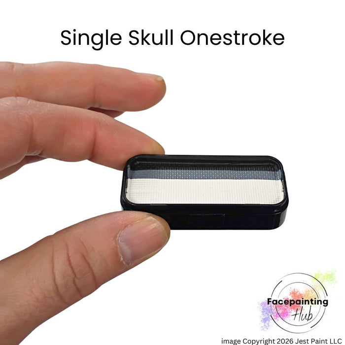 Facepainting Hub |  OneStroke Palette Single Refill - SKULL -  14gr