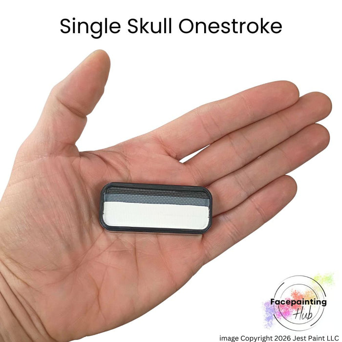 Facepainting Hub |  OneStroke Palette Single Refill - SKULL -  14gr