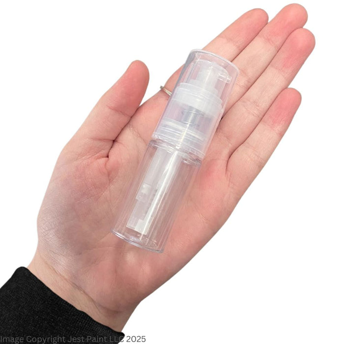 Glitter Applicator Bottle | SMALL Empty Fine Mist Glitter Pump    (1/2oz)