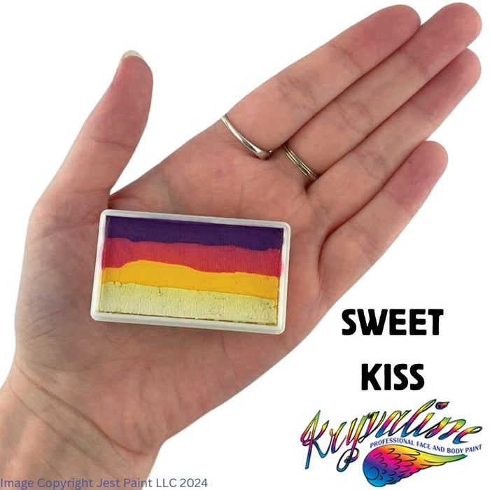 Kryvaline Face Paint Split Cake (Regular Line) - Small Sweet Kiss 30gr