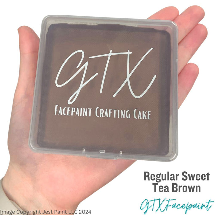 GTX Face Paint | Crafting Cake - Regular Sweet Tea Brown  120gr