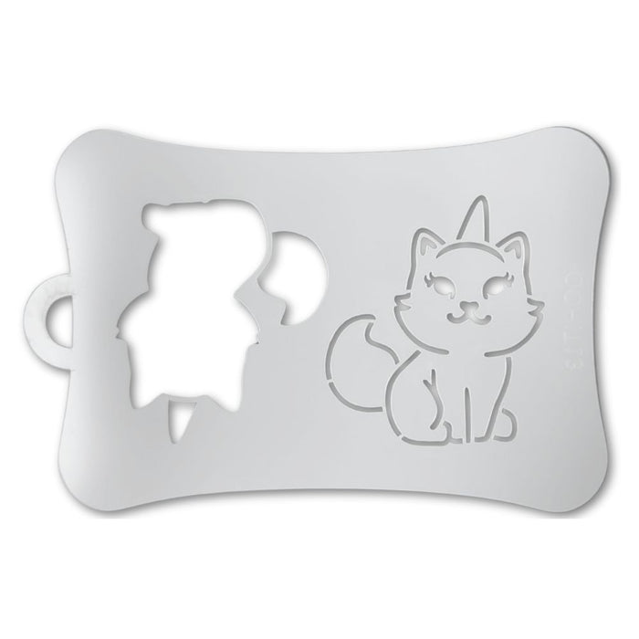 Ooh! Face Painting Stencil | Caticorn (T13)