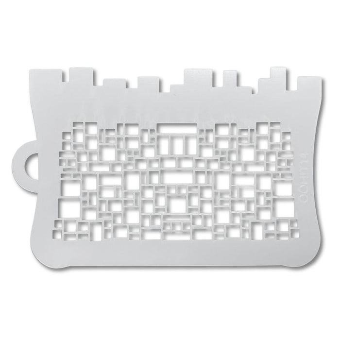 Ooh! Face Painting Stencil | Block Texture (T14)