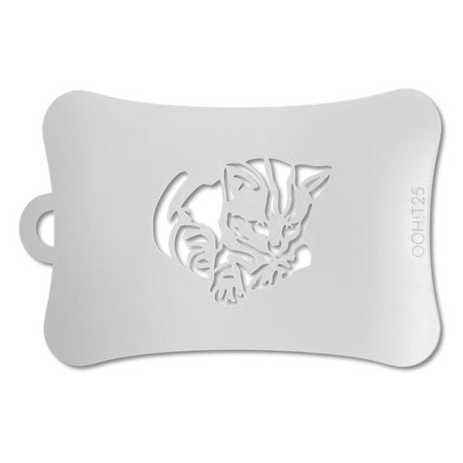 Ooh! Face Painting Stencil | Cute Kitten (T25) - While Supplies Last!