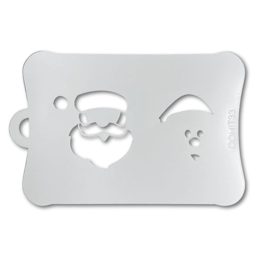 Ooh! Face Painting Stencil | Santa (T33)