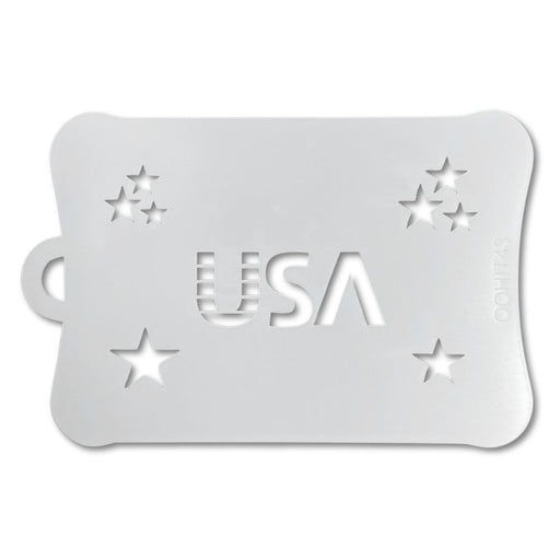 Ooh! Face Painting Stencil | USA Patriotic (T43)