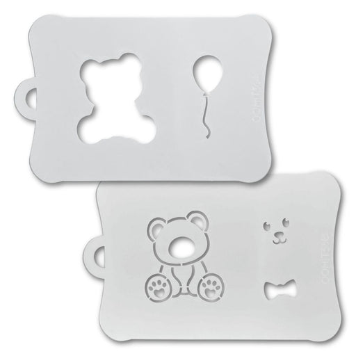 Ooh! Face Painting Stencil Set | Teddy Bear (T56) - While Supplies Last!