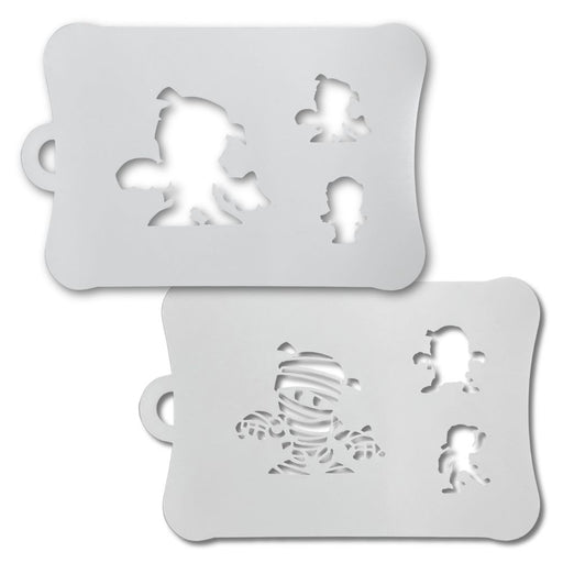 Ooh! Face Painting Stencil | Halloween Mummy (T61)