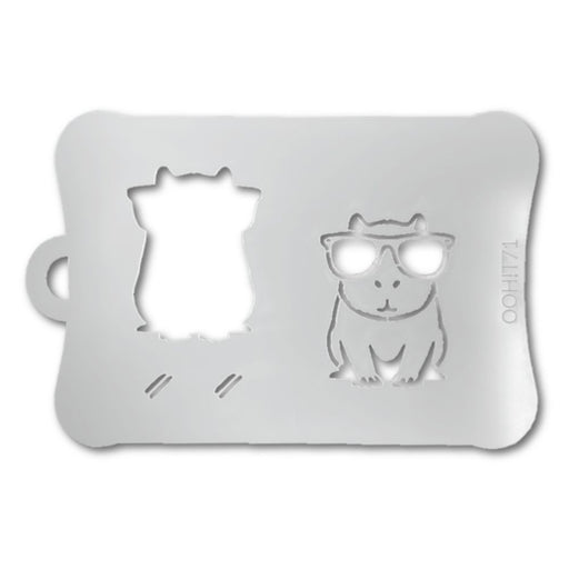 Ooh! Face Painting Stencil | Cool Capybara (T71)