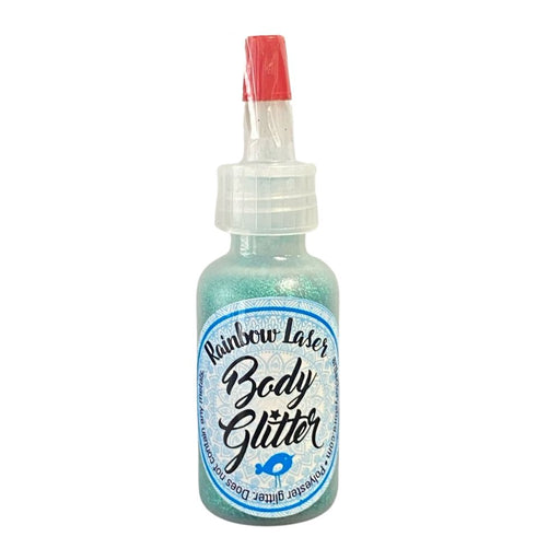 Art Factory | Rainbow Laser Body Glitter Poof- Teal Laser (1/2oz)