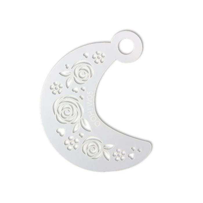 Ooh! Face Painting Stencil | Tribal Rose Wrap (W05)