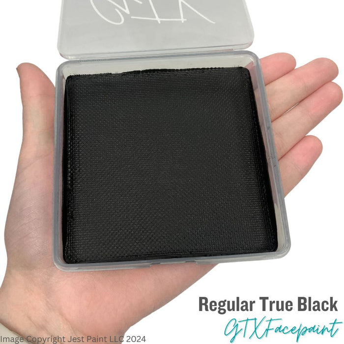 GTX Face Paint | Crafting Cake - Regular True Black 120gr