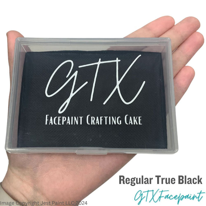 GTX Face Paint | Crafting Cake - Regular True Black 60gr