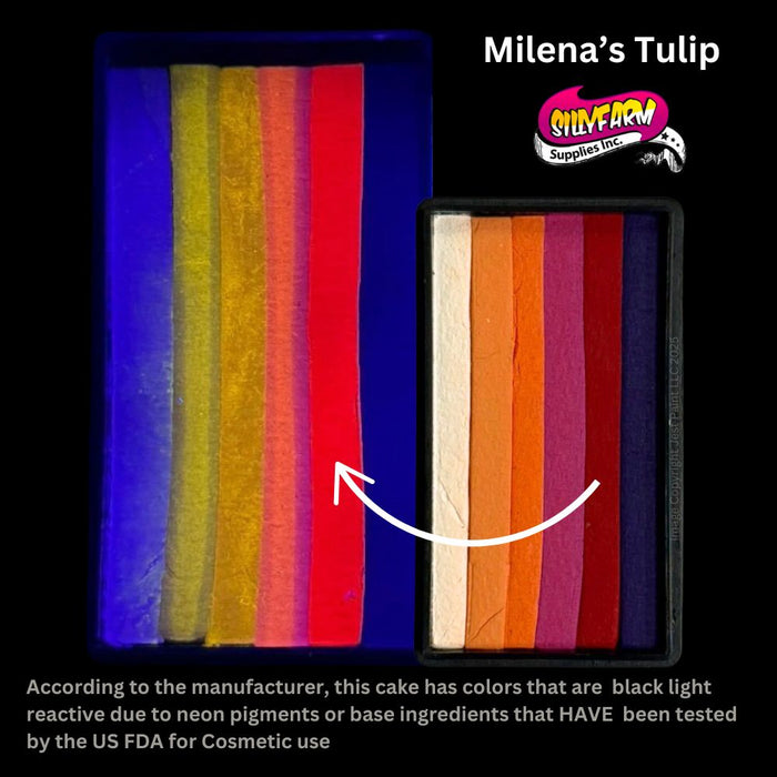 Silly Farm | Paint Arty Brush Cake  - New Version! - Milena's Tulip 28gr
