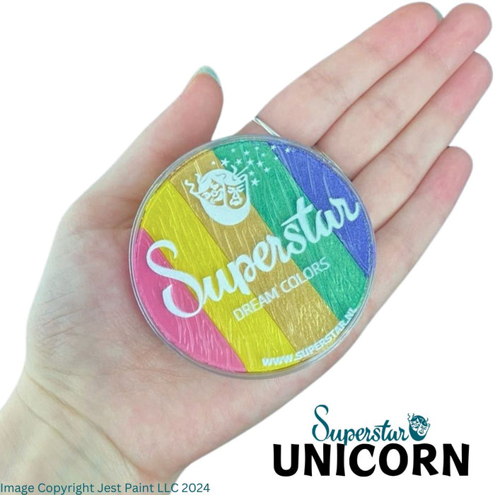 Superstar Face Paint | Dream Colours Rainbow Cake - UNICORN - 45gr