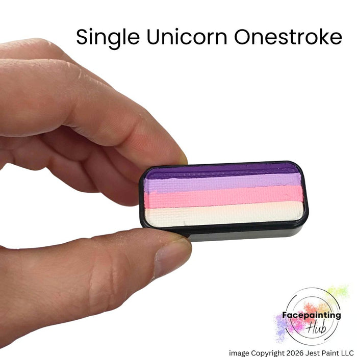 Facepainting Hub |  OneStroke Palette Single Refill -  UNICORN -  14gr