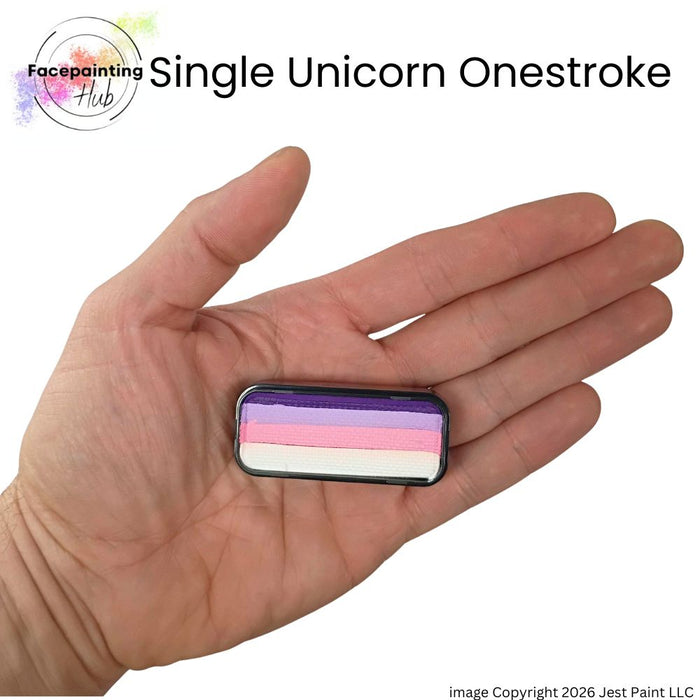 Facepainting Hub |  OneStroke Palette Single Refill -  UNICORN -  14gr
