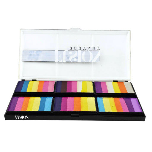 Beaupretty Face Body Paint Palette with Brush 8 Colors Makeup