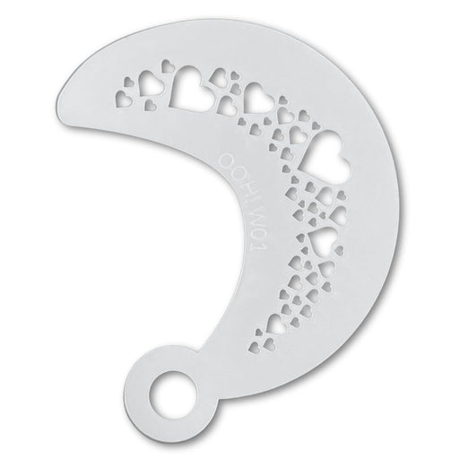 Ooh! Face Painting Stencil | Heart Wrap (W01)
