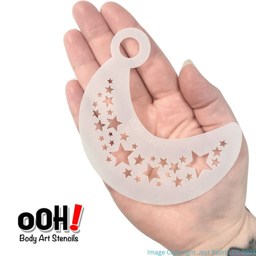 Ooh! Face Painting Stencil | Star Wrap (W02)