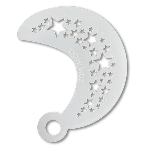 Ooh! Face Painting Stencil | Star Wrap (W02)