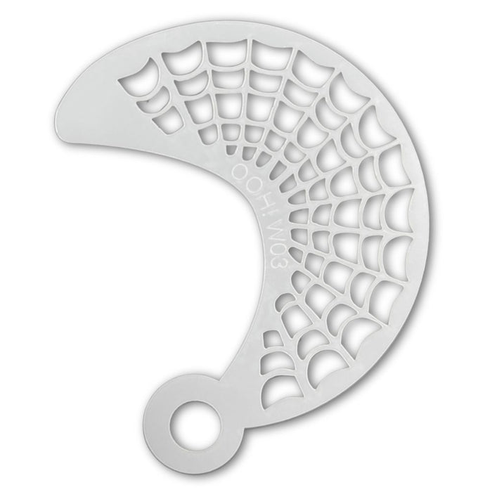 Ooh! Face Painting Stencil | Spiderweb Wrap (W03)
