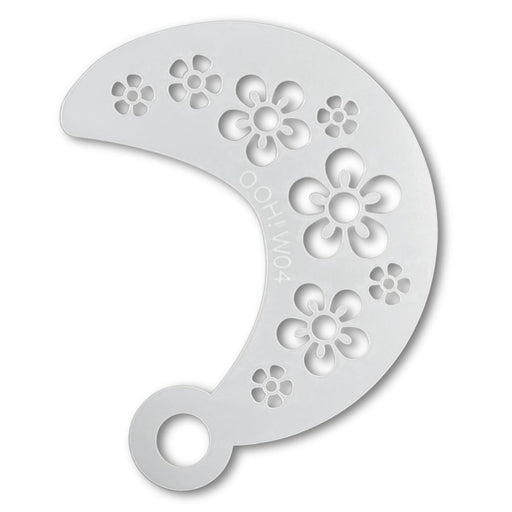 Ooh! Face Painting Stencil | Flower Wrap (W04)