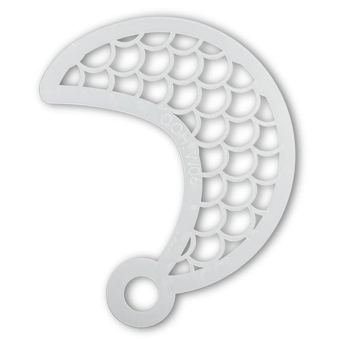 Ooh! Face Painting Stencil | Mermaid Scales Wrap (W06)