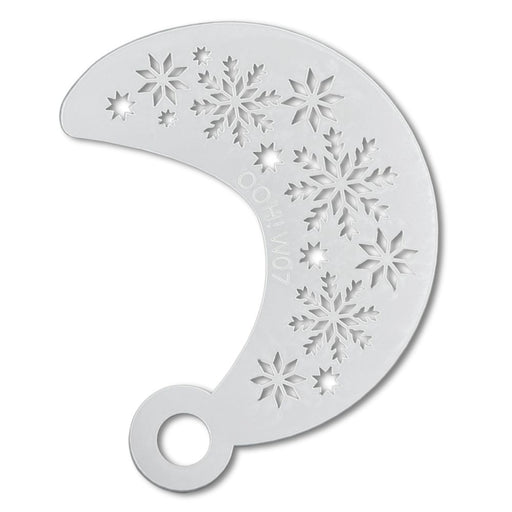 Ooh! Face Painting Stencil | Snowflake Wrap #1 (W07)
