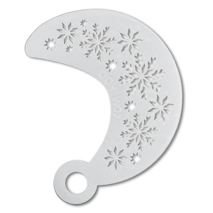 Ooh! Face Painting Stencil | Snowflake Wrap #1 (W07)