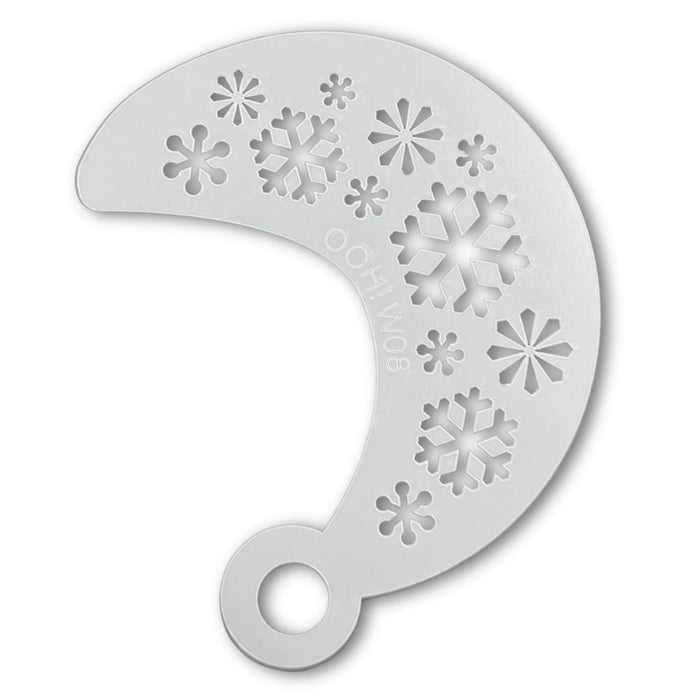 Ooh! Face Painting Stencil | Snowflake Wrap #2 (W08)