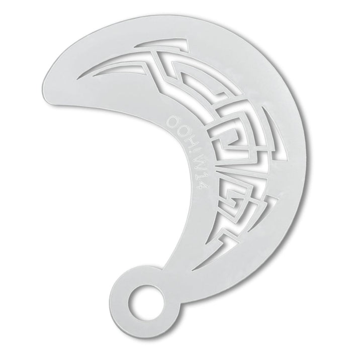 Ooh! Face Painting Stencil | Tribal Wrap (W14)