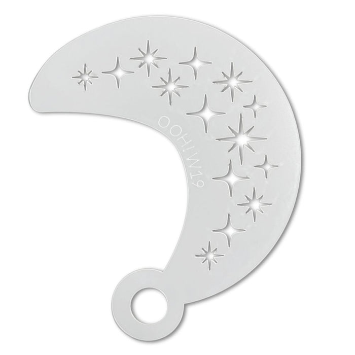 Ooh! Face Painting Stencil | Twinkle Star Wrap (W19)