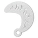 Ooh! Face Painting Stencil | Music Notes Wrap (W21)