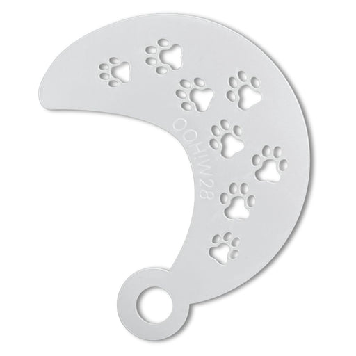 Ooh! Face Painting Stencil | Puppy Foot Wrap (W28)