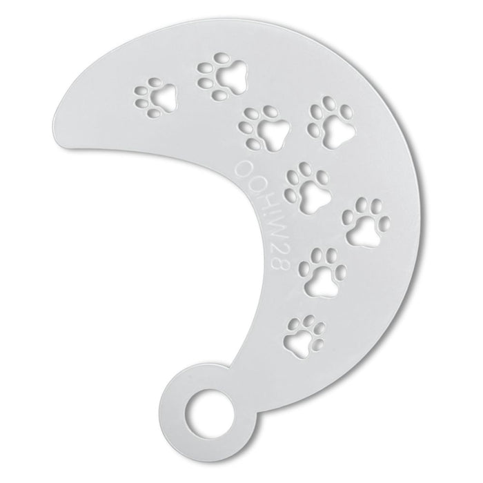 Ooh! Face Painting Stencil | Puppy Foot Wrap (W28)