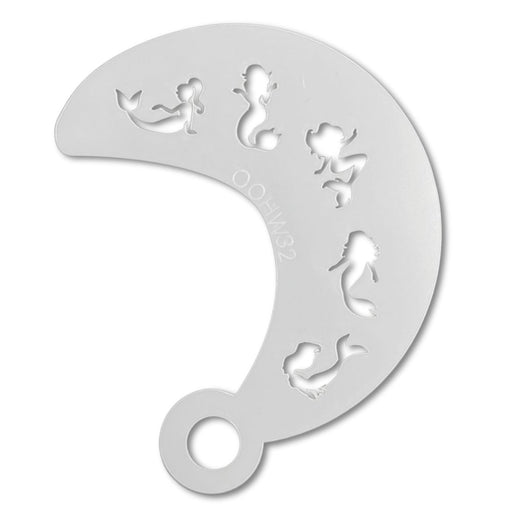 Ooh! Face Painting Stencil | Mermaid Wrap (W32)