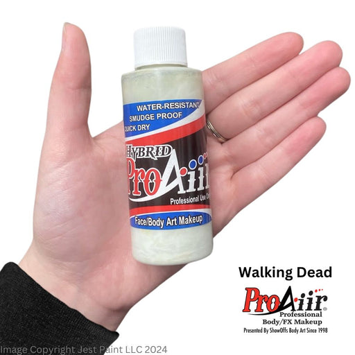 ProAiir Alcohol Based Hybrid Airbrush Body Paint 2oz - WALKING DEAD / Zombie