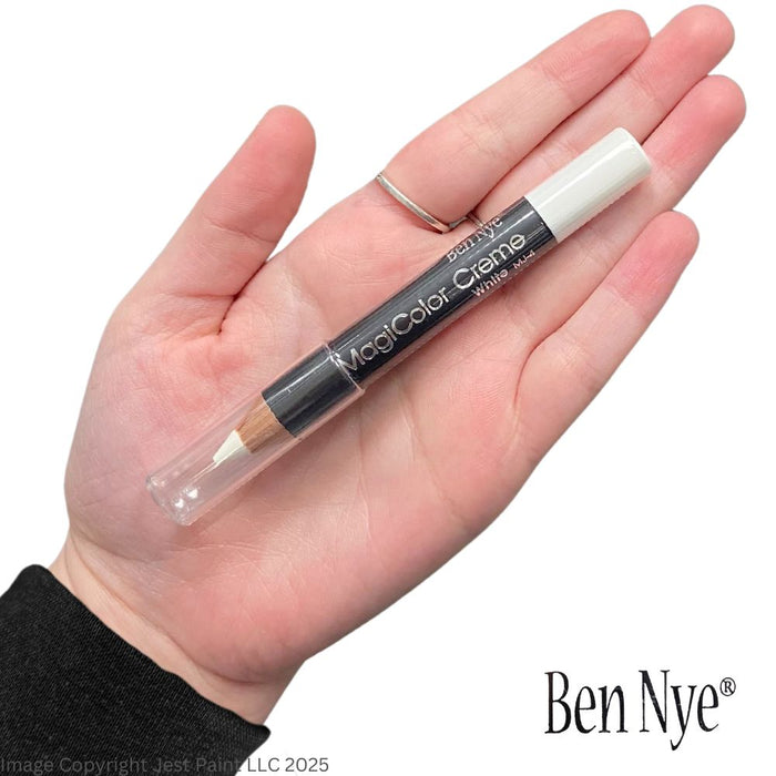 Ben Nye | Clown Makeup - (MJ-4) Magicolor Jumbo Creme Crayon - WHITE