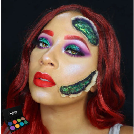 Mehron | INtense Pressed Powder Pigments - Coated Card Stock Magnetic Case  - WIND Collection - While Supplies Last!