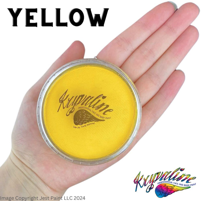 Kryvaline Face Paint Essential (Regular Line) - Yellow 30gr