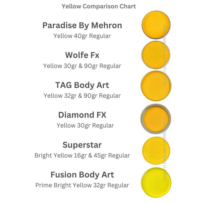 TAG Face Paint Yellow 90gr