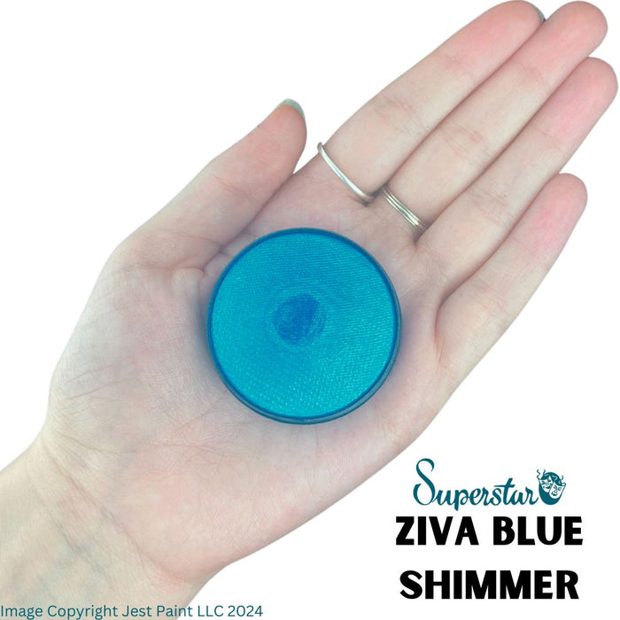 Superstar Face Paint | Ziva (Blue) Shimmer 220 - 16gr