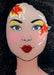 Sparkling Faces | Adult Face Painting Practice Board - Tina
