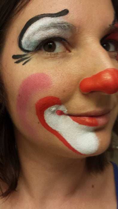 Easy Cute Clown Makeup Tutorial, Harlequin
