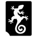 Art Factory | Glitter Tattoo Stencil - (152) Gecko - 5 Pack - #14