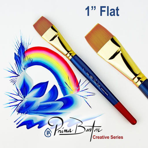 Prima Barton | Creative Series Face Painting Brush - Flat 1"