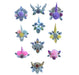 Dazzle Bling Gem Clusters | Assorted Party Pack (10 Pieces)